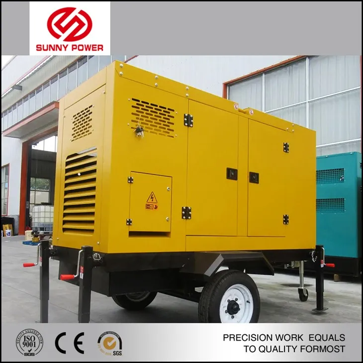 two wheel trailer diesel generator