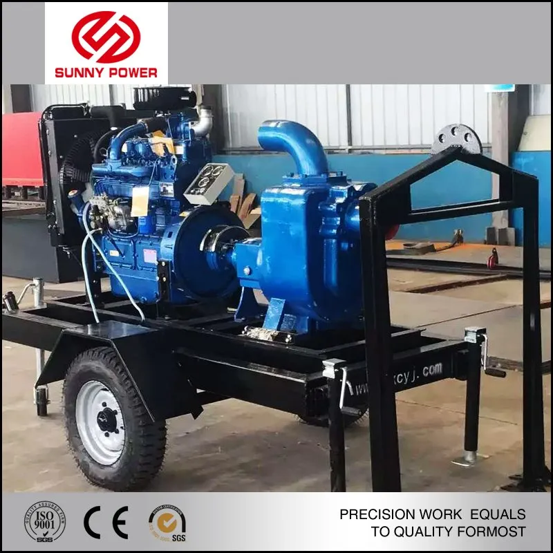 Self Priming Wastewater Pump