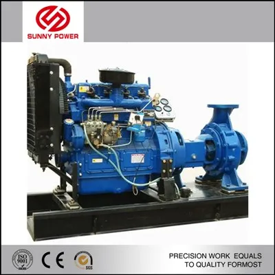 مجموعة مضخة مياه محرك الديزل